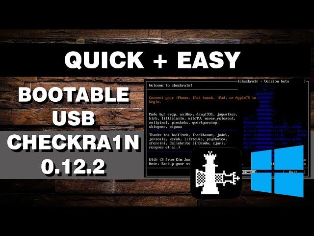 How to Make Checkra1n Bootable USB | Checkra1n 0.12.2