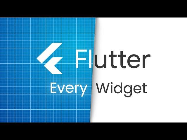 All Flutter Widgets Explained: Your Essential Guide