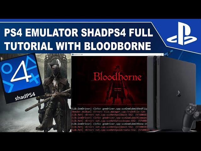 ShadPS4 Emulator Full setup Tutorial With Bloodborne