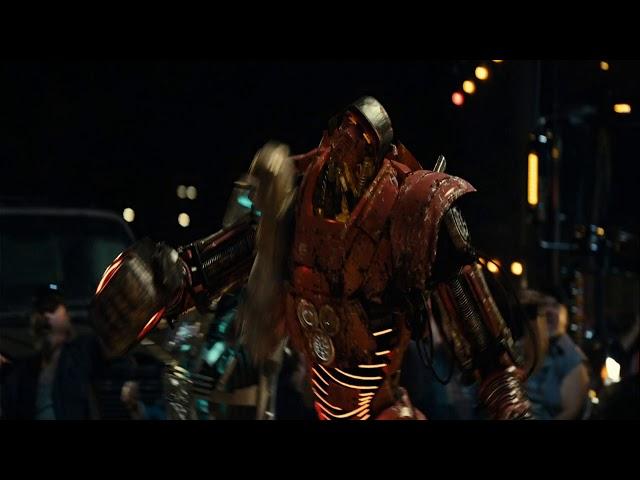 Atom VS BlackTop At 60 FPS /Real Steel Clip