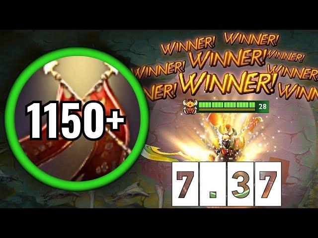 OMG 1150+ Duel Damage New Legion Commander 48Kills Octarine Core + Refresher in 7.37