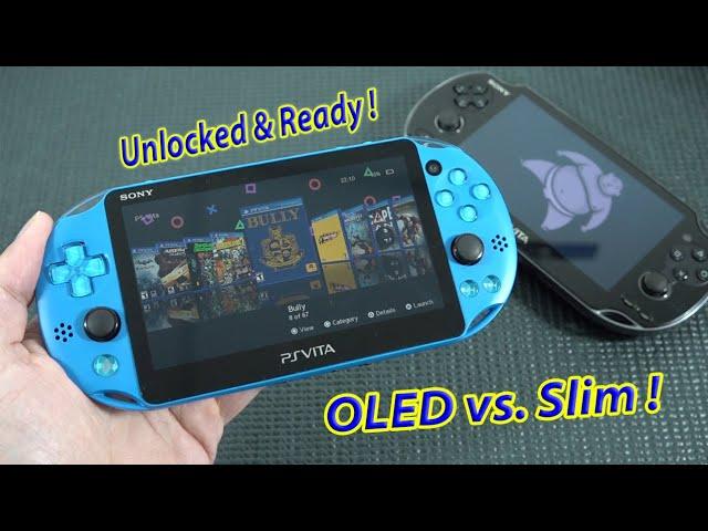 Fully Unlocked PS Vita Systems - Slim vs. Oled The Best To Get ?