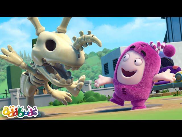 Meu Pet é um Dinossauro | NOVO Oddbods Brasil | Desenhos Animados Engraçados em Português