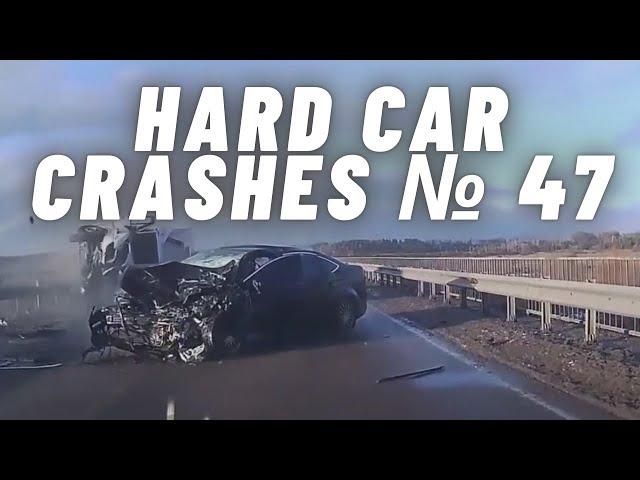 HARD CAR CRASHES | FATAL CAR CRASHES | FATAL ACCIDENT | SCARY ACCIDENTS - COMPILATION № 47