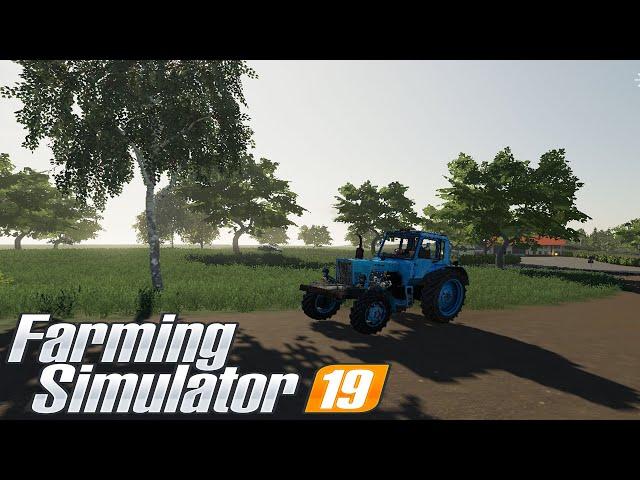 Беларус МТЗ-80 мод для Farming Simulator 19 / МОДЫ для FS19 / РУССКАЯ ТЕХНИКА