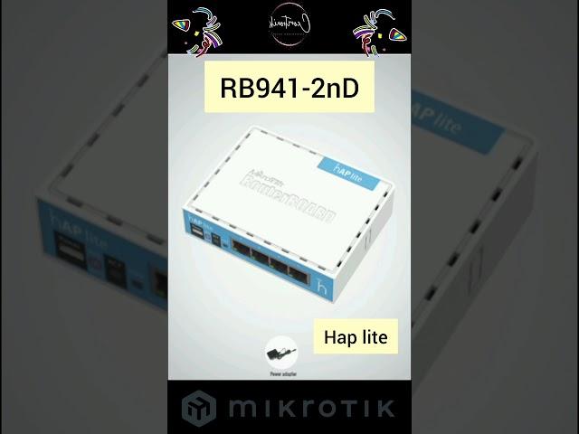 Mikrotik Router RB941-2nD hAP lite ~ by Comtronik