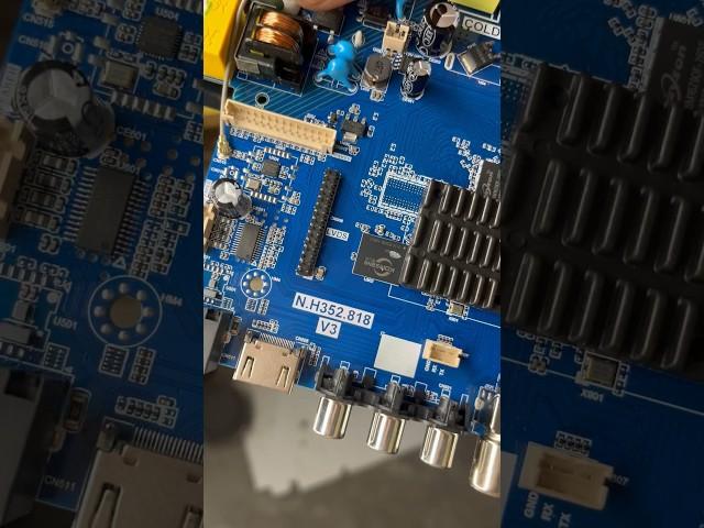 Android Board installation in 32 inch LED TV #shorts #ytshortsindia