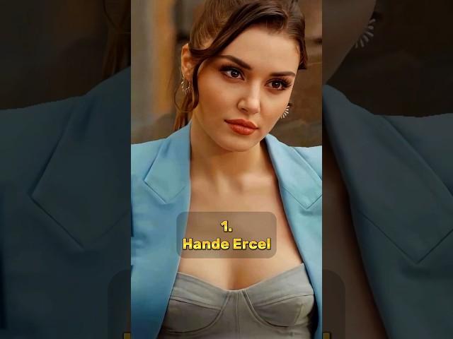 Top 10 Most Beautiful Turkish Actress 2023 #shorts #viral