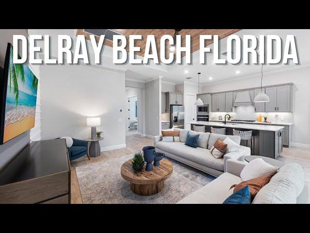 Delray Beach FL New Construction Model Home Tour | South Florida New Homes For Sale