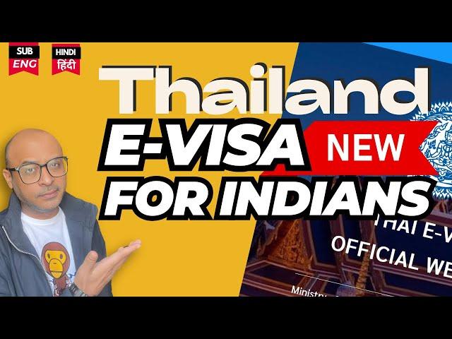 BREAKING! Thailand E visa for Indians- Ab भारतीयों के लिए E-visa..Know more