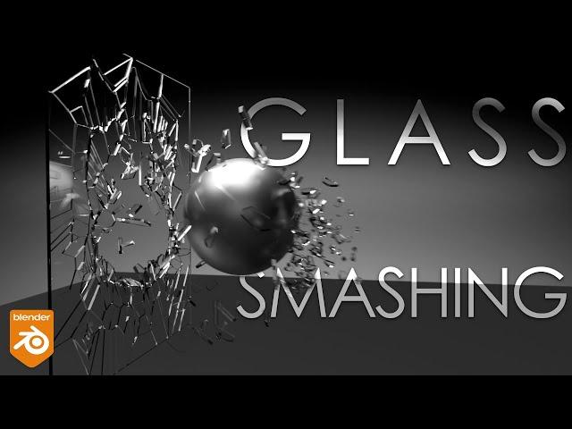 Glass Window Breaking Simulation in Blender