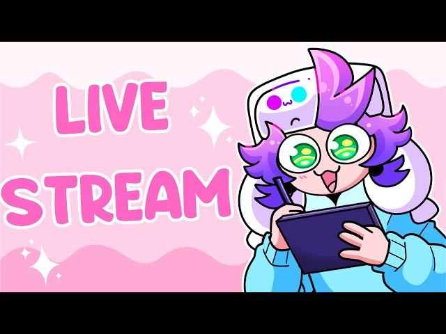 Sona's Art Livestream come hangout with me!