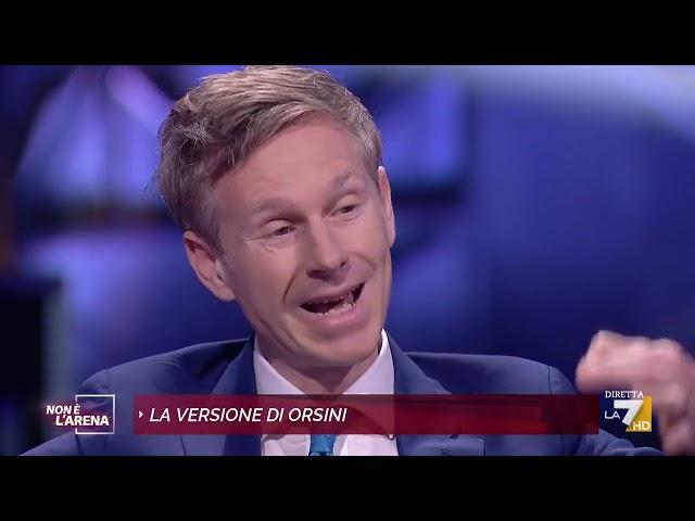 L'intervista integrale di Massimo Giletti ad Alessandro Orsini