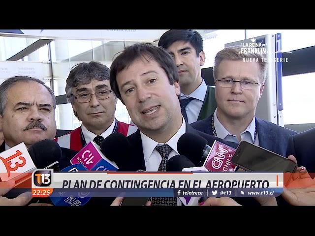 Récord de 22 millones de pasajeros en Aeropuerto Arturo Merino Benítez