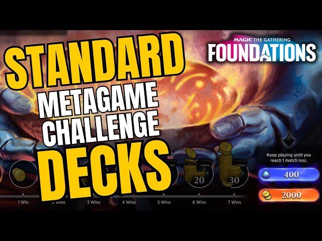 FARM FREE PACKS | Best Decks for MTG Standard Metagame Challenge