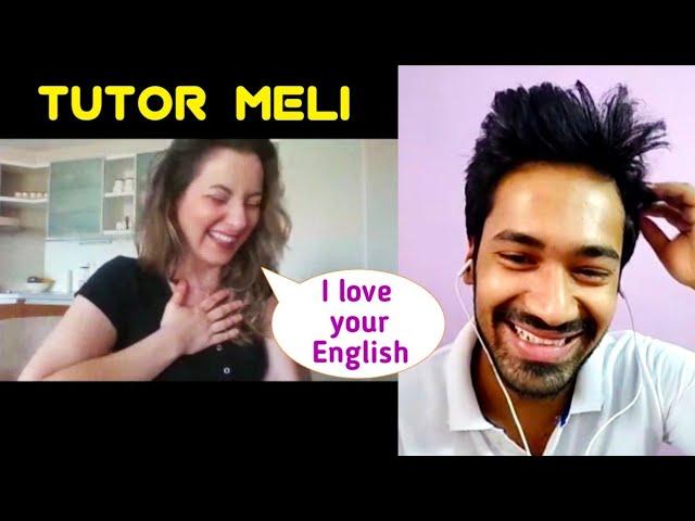 Cambly Tutor Meli cannot stop laughing on CAMBLY CONVERSATION | ICONIC INDRA