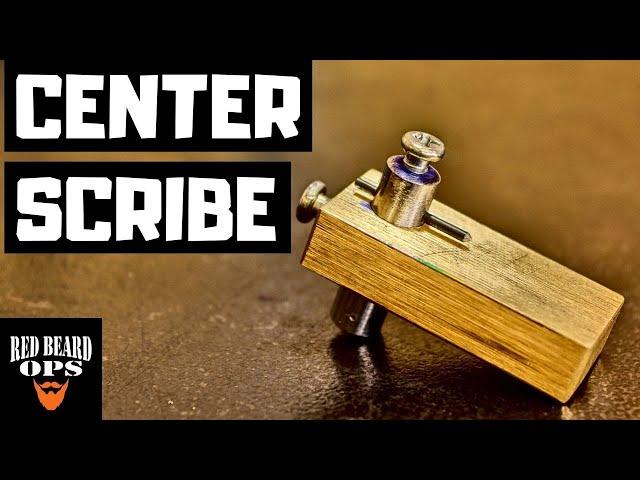 Making a Knife Maker's Center Scribe | Simplest Build Design