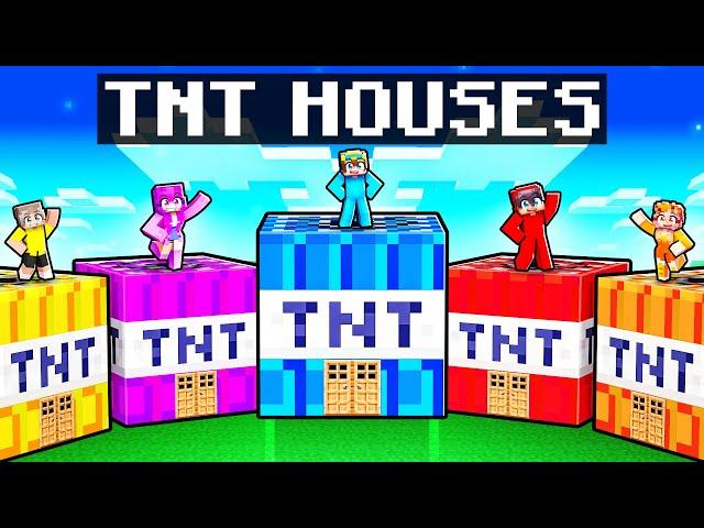 Nico vs FRIENDS TNT House Build Challenge!