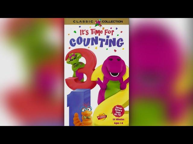 Barney: It's Time for Counting [1998] - 1998 VHS Release