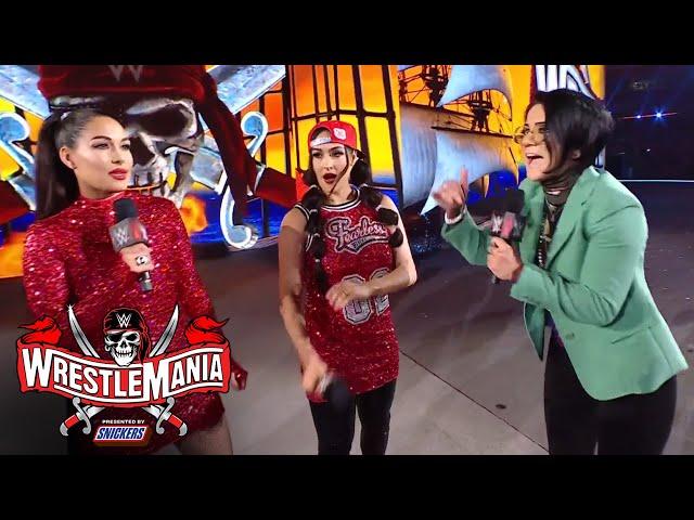 Bella Twins say “Ding Dong! Goodbye!” to Bayley: WrestleMania 37 – Night 2 (WWE Network Exclusive)