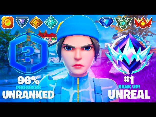 Unranked To Unreal SOLO Speedrun (Fortnite Ranked Reload)