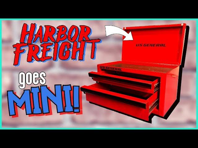 Harbor Freight Mini Toolbox Unboxing and REVIEW!!! #tools