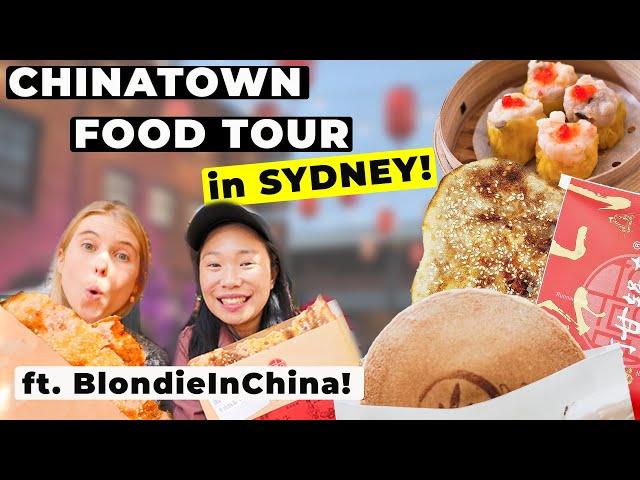 MASSIVE BURWOOD CHINATOWN FOOD TOUR in SYDNEY AUSTRALIA ft.  BLONDIE IN CHINA!  (悉尼唐人街必試美食)