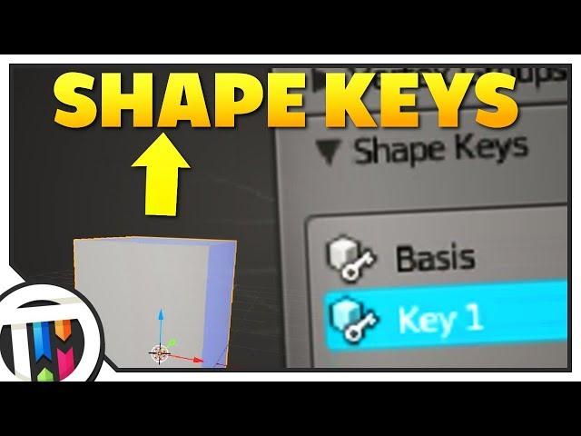 Blender Tutorial - How to Use Shape Keys in Blender