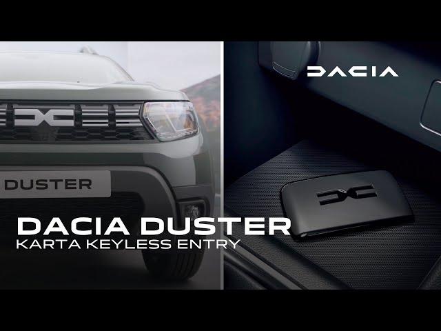 Dacia Duster | Karta Keyless Entry