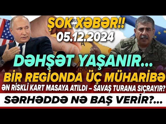 TƏCİLİ! Əsas xəbərlər 05.12.2024 (Xəbər Bələdcisi) xeberler, son xeberler bugun 2024