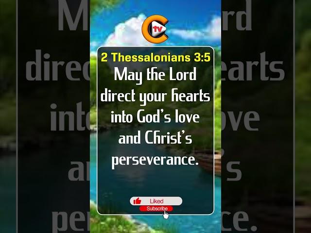 2 Thessalonians Chapter 3 Verse 5