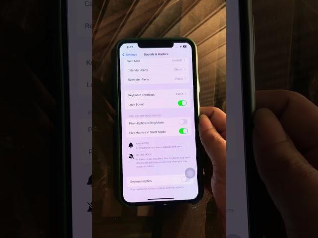 How To Enable Haptics & Vibration in Silent mode on iPhone