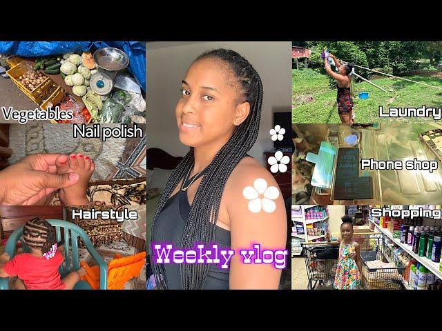 Weekly Vlog : Shopping + Hairstyle + Laundry + Cooking etc