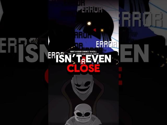 Last Breath Vs Error Is NOT EVEN CLOSE! #sans #undertale #lastbreath #errorsans #undertaleau