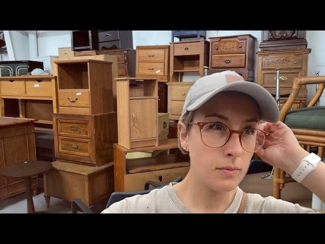 Thrifting as Many Nightstands as I Can to Flip in an Assembly Line | Part 1