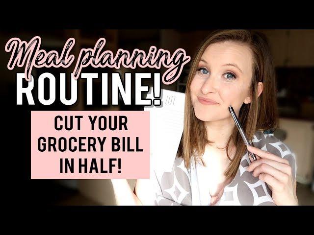 MY MEAL PLANNING ROUTINE | MEAL PLANNING FOR BEGINNERS 2020