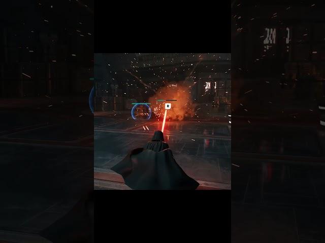 Droidekas vs Darth Vader