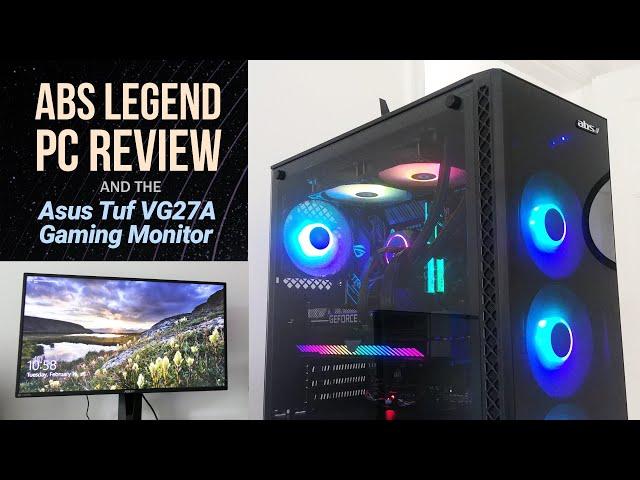 ABS Legend Gaming PC REVIEW and Unboxing, NVIDIA RTX 3090 & Asus Tuf VG27A Monitor.