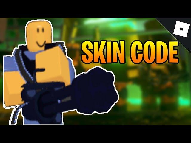 [CODE]ROBLOX TOWER DEFENCE SIMULATOR MINIGUNNER SKIN CODE 2021!!