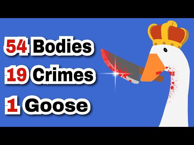 i played 100% of untitled goose game and ruined lives