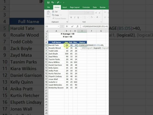 Best Excel Shortcuts | Conditions #3 |  #excel #excelsolutions #microsoftoffice #spreadsheetsoftware