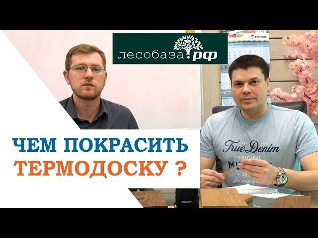 Чем покрасить ТЕРМОДОСКУ?