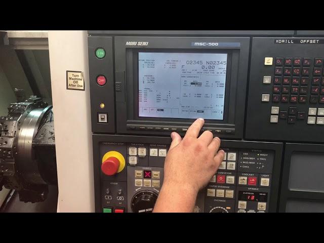 Mori Seiki sl 200 setup part 2