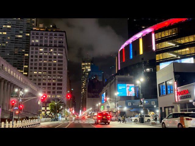 New York City 4K Midtown Drive