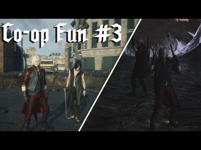 Devil May Cry 5 - Co-op Fun #3 (Co-op Trainer) Ft. FlairDarkSlayer & Vainiuss1