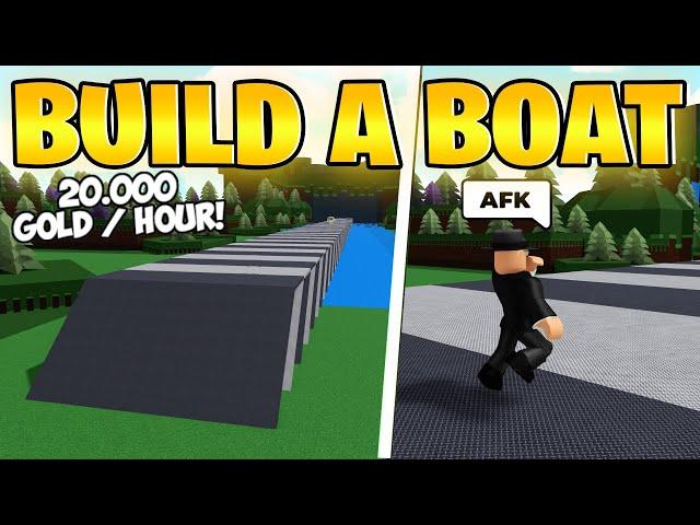 Unbreakable Beginner *Tilted* AFK Farm Tutorial - ROBLOX Build A Boat