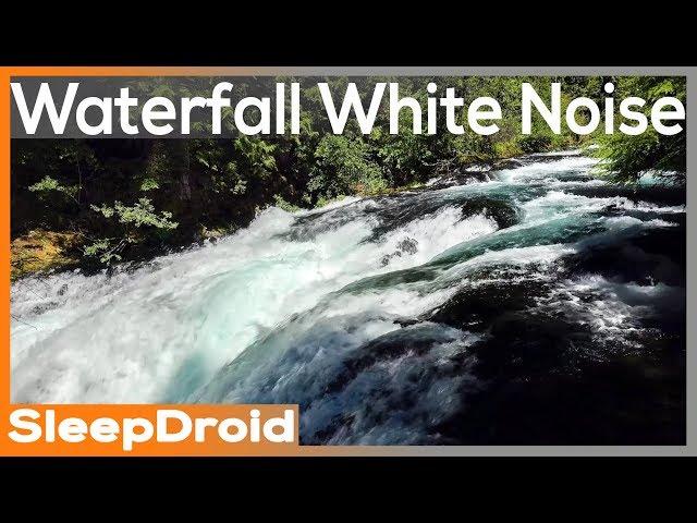 ►10 hours of Relaxing Waterfall White Noise | Waterfall Sounds for Sleeping | Water sounds