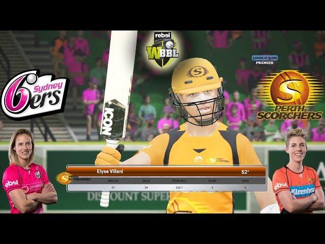 Sydney Sixers vs Perth Scorchers| WBBL T20| Ashes Cricket 17| Lovers Of Game