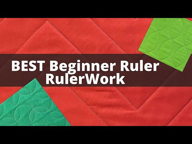 Beginners Use This Ruler for Rulerwork