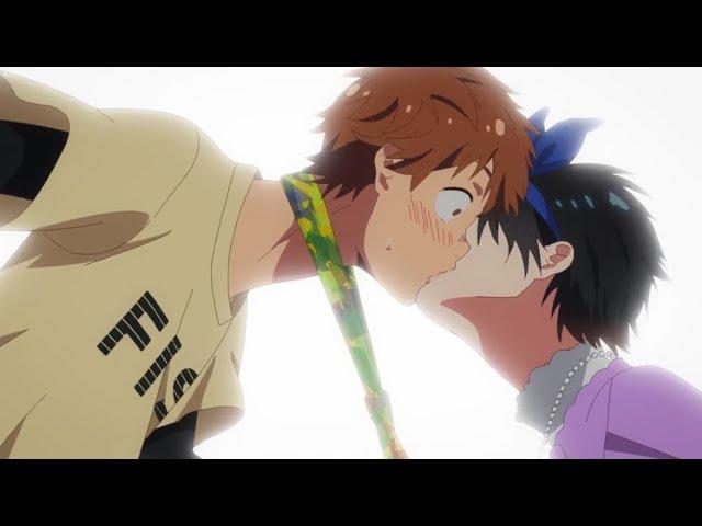 Ruka gets aggressive and kisses Kazuya ~ Rent a Girlfriend s2 ep 9